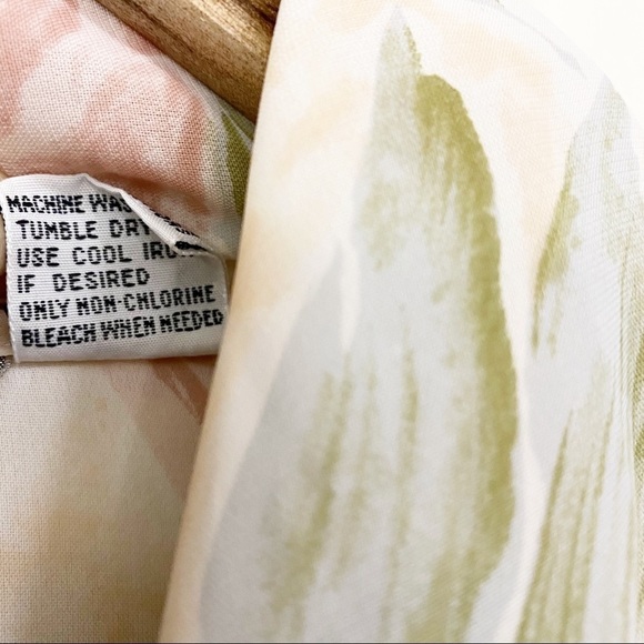 Vintage Melrose Options Faux Wrap Floral Blouse - Picture 4 of 6